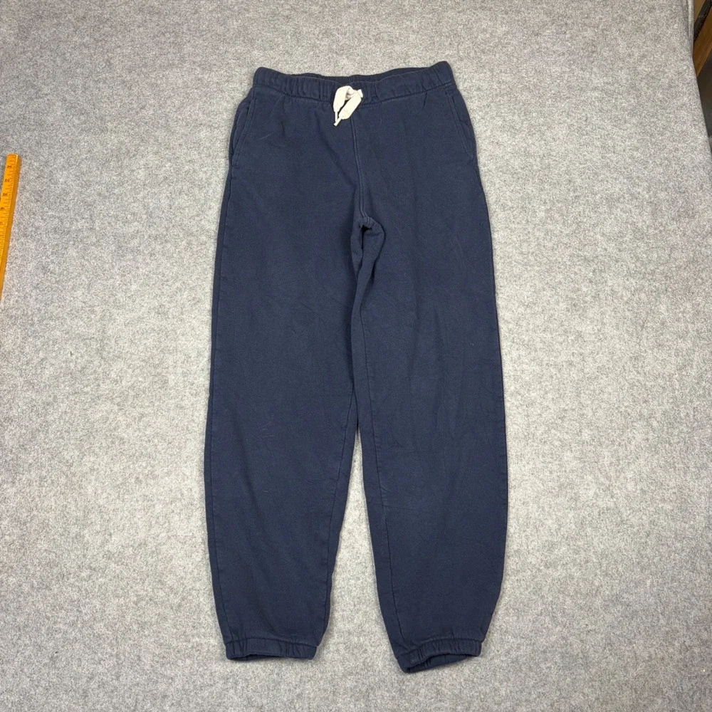 Old Navy Boys XL 14-16 Navy Blue Jogger Sweatpants Elastic Waist Drawstring